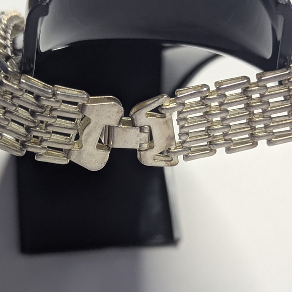 3 for $30 Vintage 80s silver tone chain link necklace - Picture 6 of 9